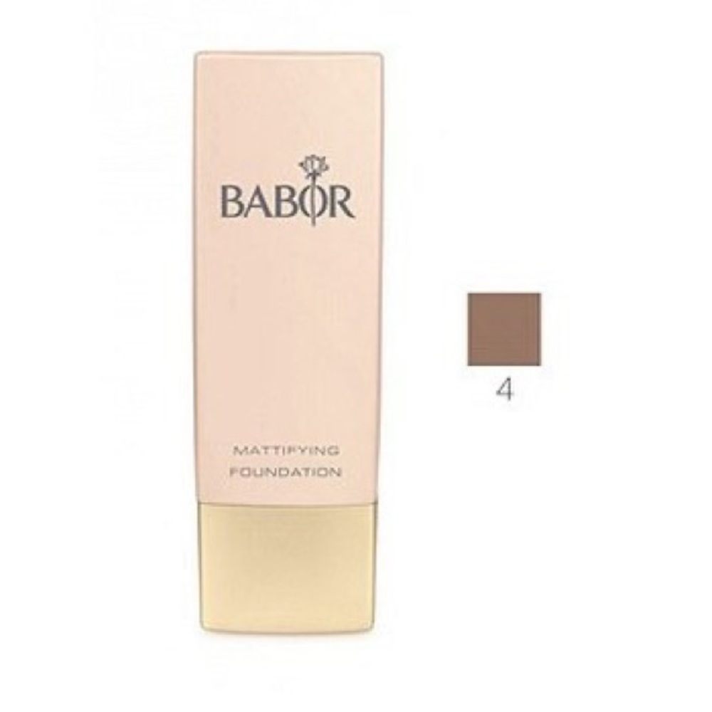 NEW Sealed Babor mattifying foundation 04 sunny beige